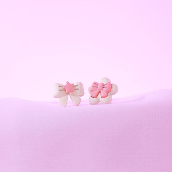Star Bow Earrings