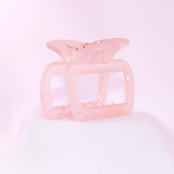 Hollow Frame Claw– Rosy Nude