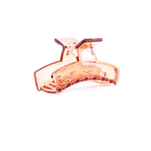 Crescent Clear Grip – Sunset Peach